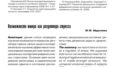 Photo of Юмор как способ преодоления стресса